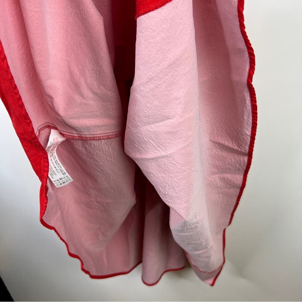 Zara Red Linen Blend Voluminous Strappy Halter Dress. Blogger fave!🔥 - Picture 12 of 13